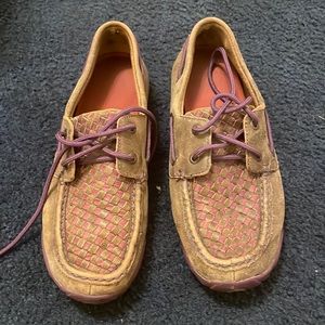 Purple Weaved Twisted X Size 8